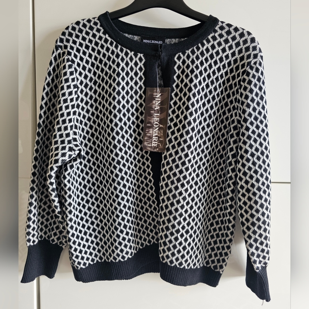 New Nina Leonard Cardigan - Picture 4 of 11